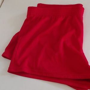 Daskin Now Red Workout Shorts Sz 20